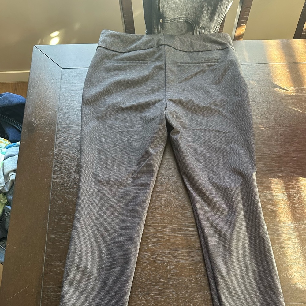 Women's Gray Dress Pants - Picture 3 of 3